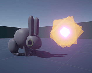 Spherical, Elastic, Light and Frictionless Rabbit
