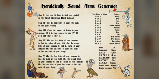 Cover image for Heraldry design generator system
