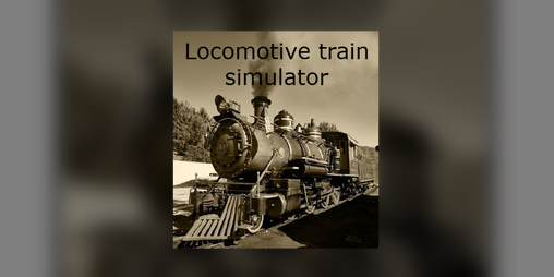 Cover image for Steam locomotive simulator