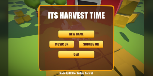 Cover image for Its harvest time