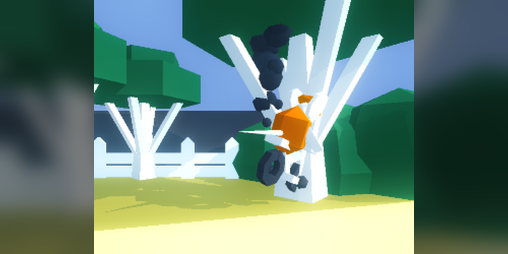 Cover image for Ramming into trees
