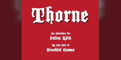 Cover image for Thorne
