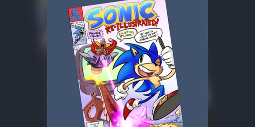 Cover image for The Sonic Archie Comic Redraw Collab