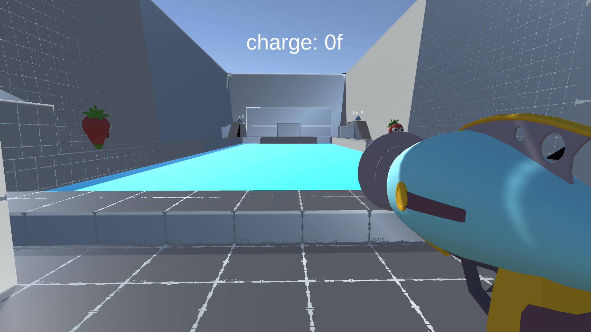 Particle system and AI test