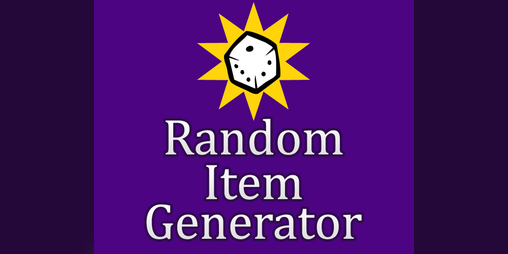 Cover image for Random Item Generator