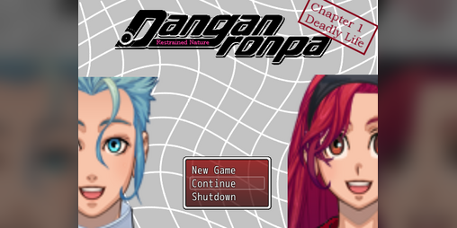 Cover image for Danganronpa : Restrained Nature CHAPTER 1 DEADLY LIFE