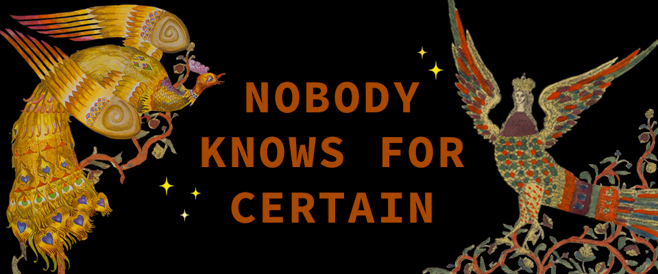 Nobody Knows For Certain