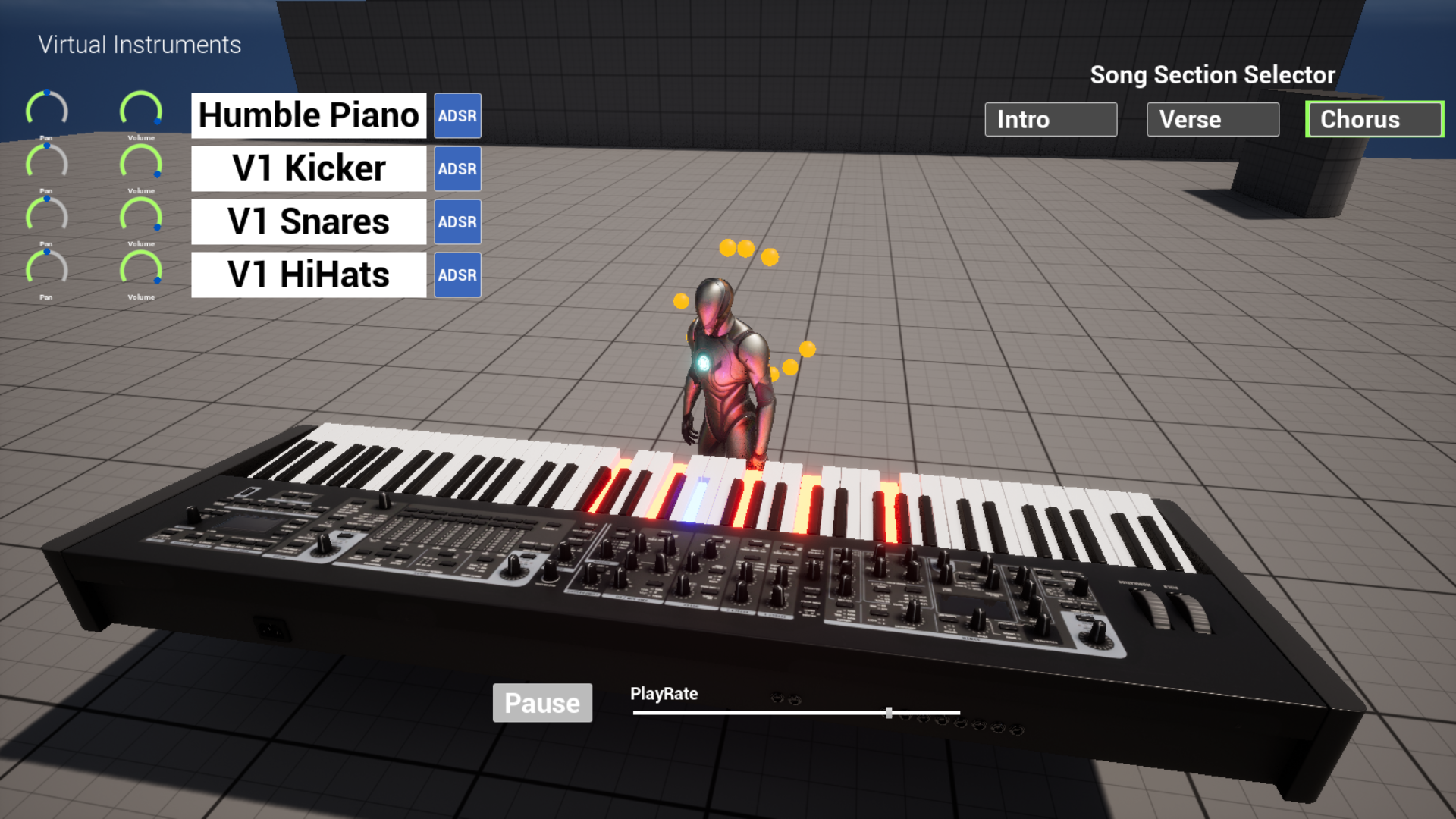 Midi Engine UE5 Plugin Features Demo
