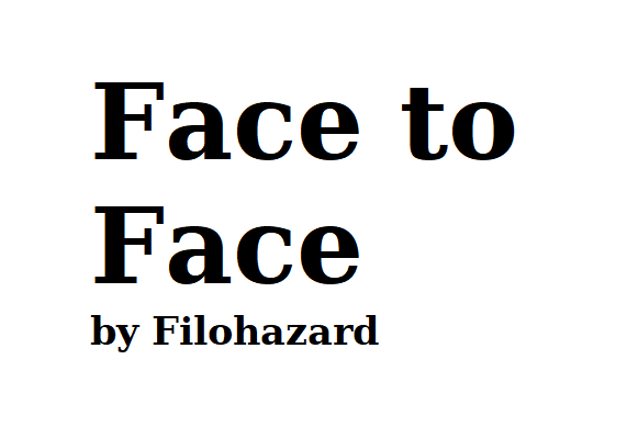 Cover image for Face to Face