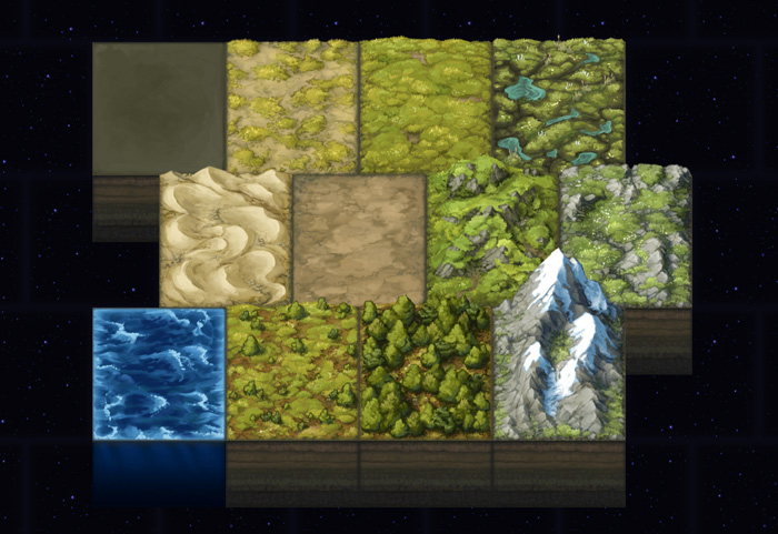 Tile Basic Terrain Set by David Baumgart