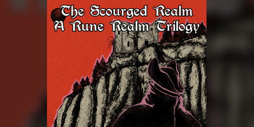 Cover image for The Scourged Realm - A Rune Realm Trilogy