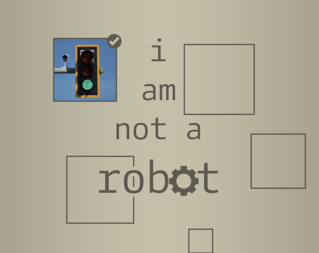 Cover image for i am not a robot