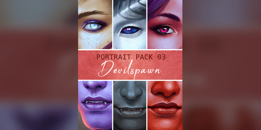 Cover image for Portrait Pack 03 - Devilspawn