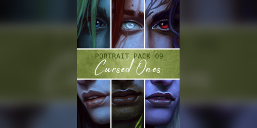 Cover image for Portrait Pack 09 - Cursed Ones