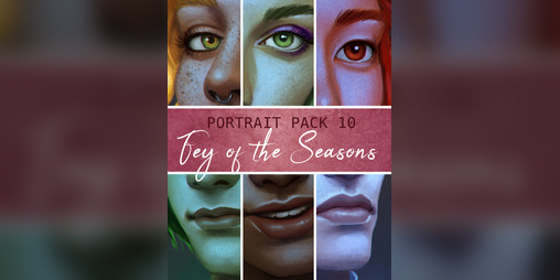 Cover image for Portrait Pack 10 - Fey of the Seasons