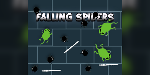 Cover image for Falling Spiders
