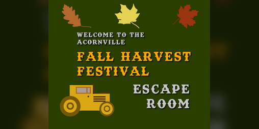Cover image for Acornville Fall Harvest Escape Room