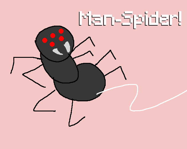 Cover image for Man-Spider!