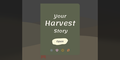 Cover image for Your Harvest Story