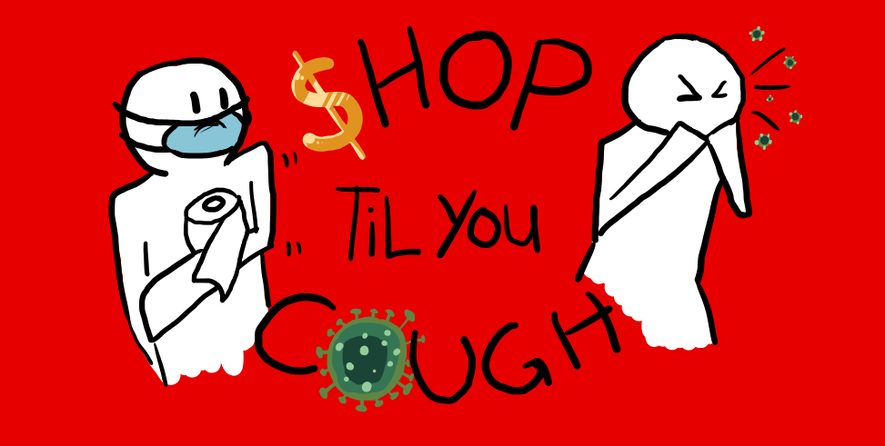 Cover image for Shop til you cough