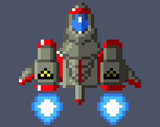 SHMUP game (game dev project, grade 12)