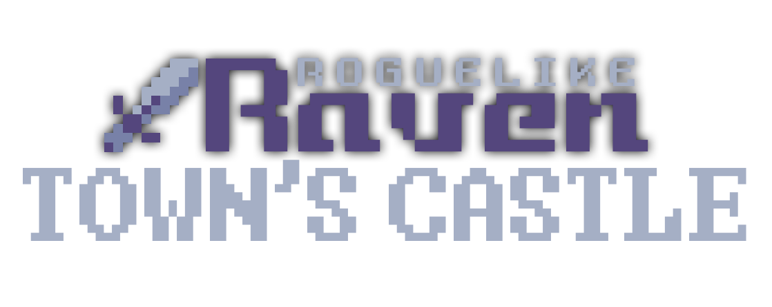 Roguelike Raven - 2D Retro PixelArt Tileset and Sprites - Town's Castle