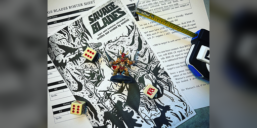 Cover image for Savage Blades