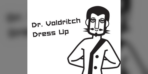 Cover image for Dr. Voldritch Dress Up Game