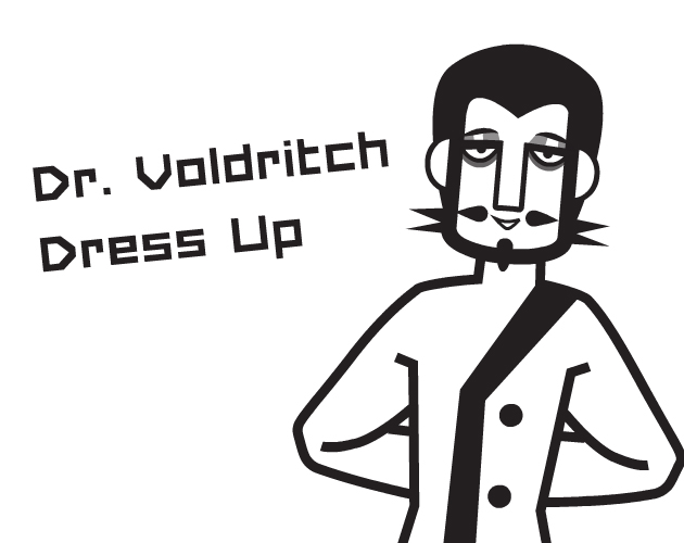 Cover image for Dr. Voldritch Dress Up Game