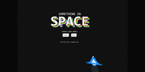 Cover image for Something In Space
