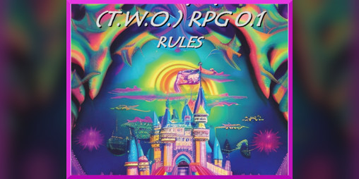 Cover image for T.W.O. RPG - 1 RULES
