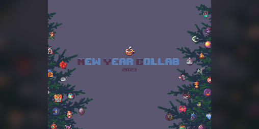 Cover image for GameArtCollab. New year collab 2023