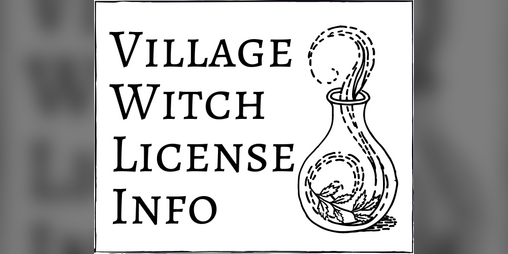 Cover image for Village Witch License