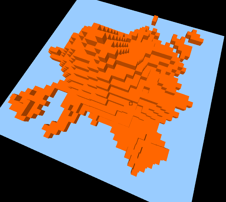sand simulation 3D by POTATOM