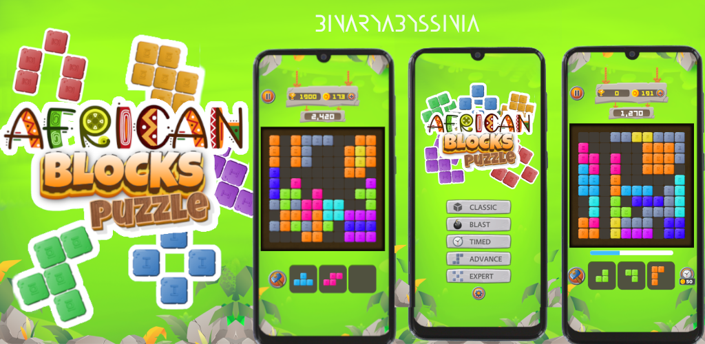 African Blocks Puzzle