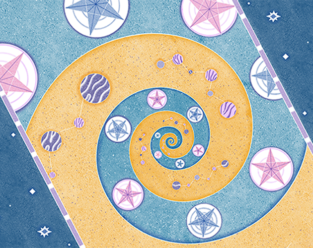 Colorful Spacetime - Puzzle Game