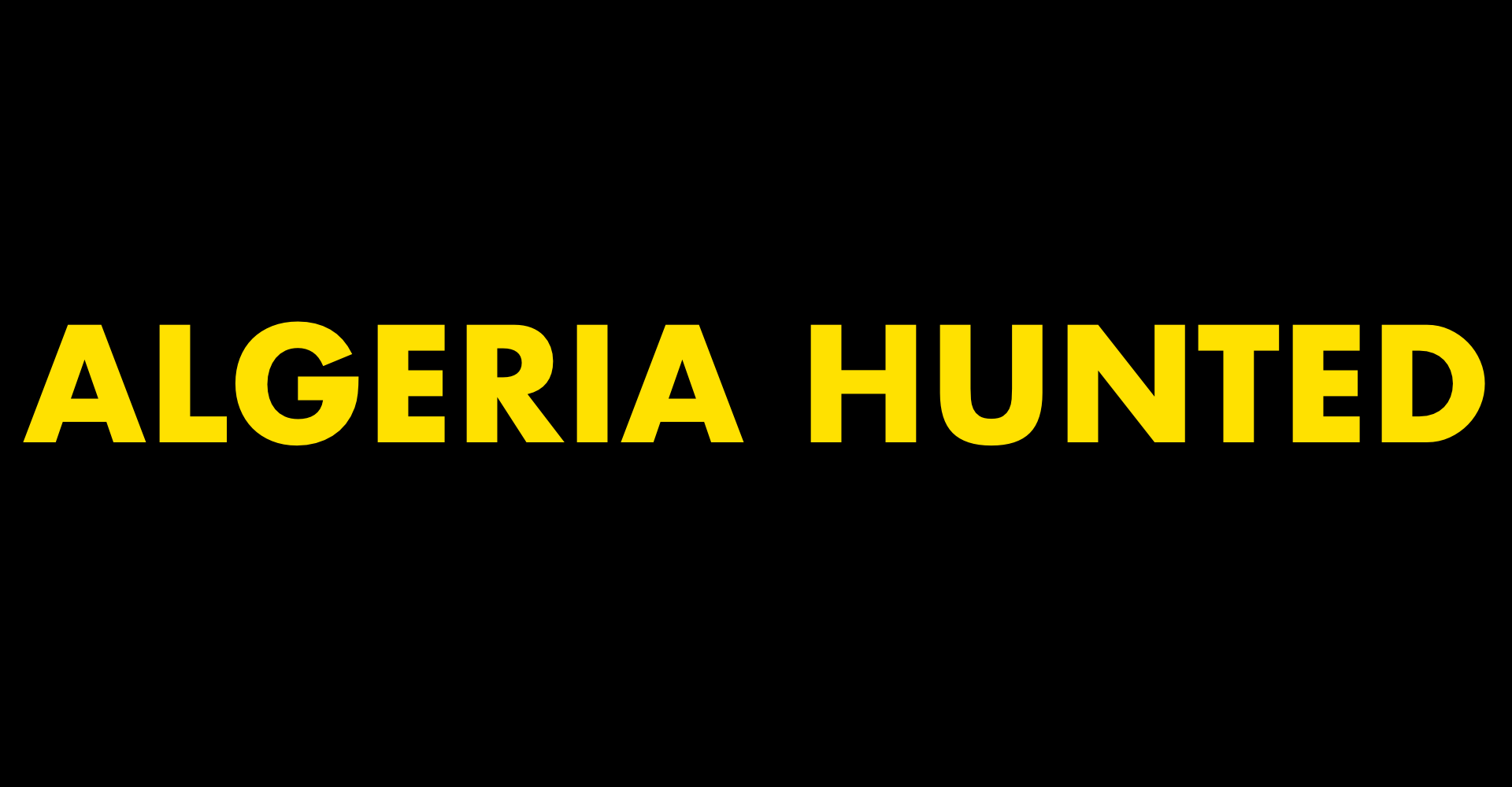 Algeria Hunted