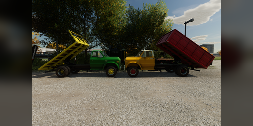 Cover image for fs22 chevy c50 68 tipper