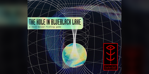 Cover image for The Hole in Blueblack Lake