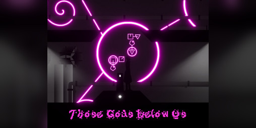 Cover image for Those Gods Below Us