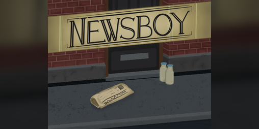 Cover image for Newsboy