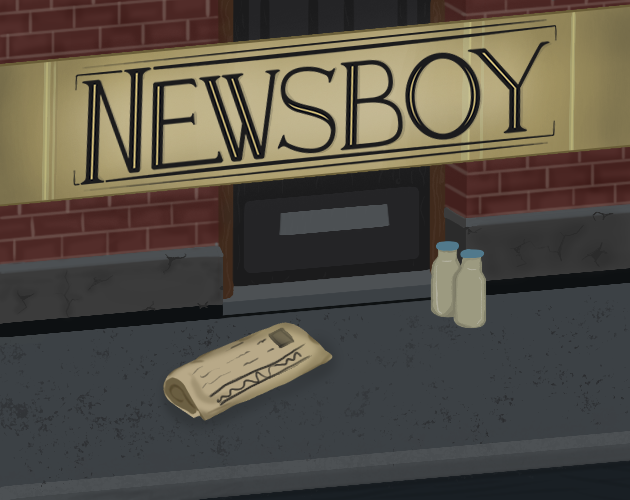 Cover image for Newsboy