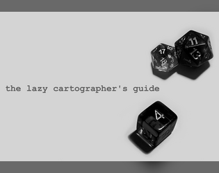 the lazy cartographer's guide   - a 12 word game that makes you an official lazy cartographer 