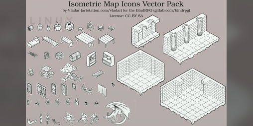 Cover image for Isometric Map Icons