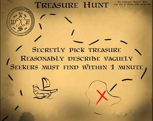Treasure Hunt   - Go on a treasure hunt-Within your own home! 
