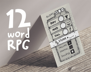 Nano Pack   - 12 Word RPG 