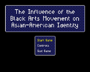 The Influence of the Black Arts Movement on Asian-American Identity