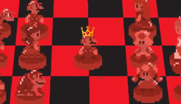 Cover image for Checkers with Mario Physics