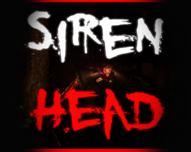 Black siren head 'sound' the floating siren 