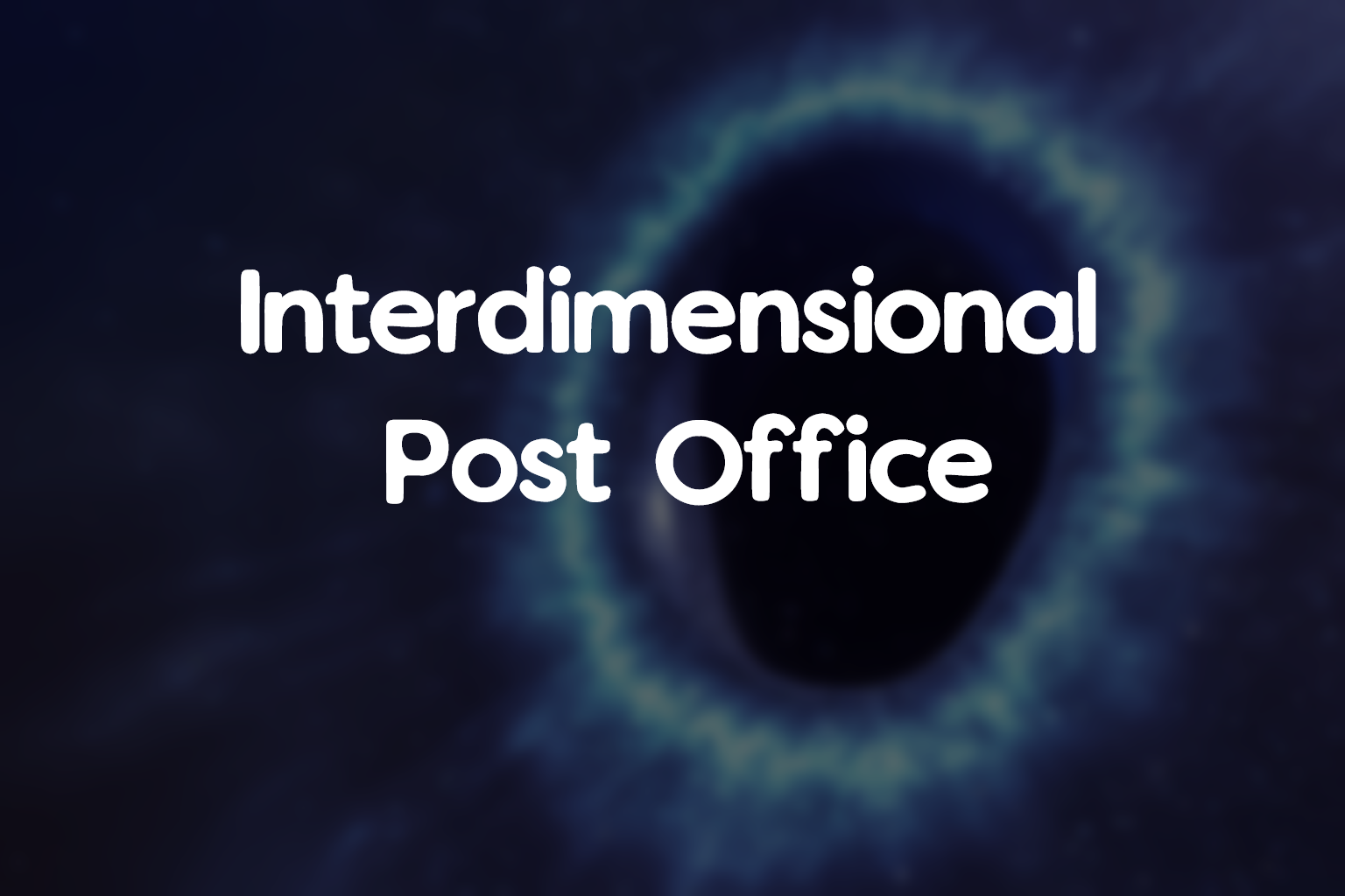 Cover image for Interdimensional Post Office Web